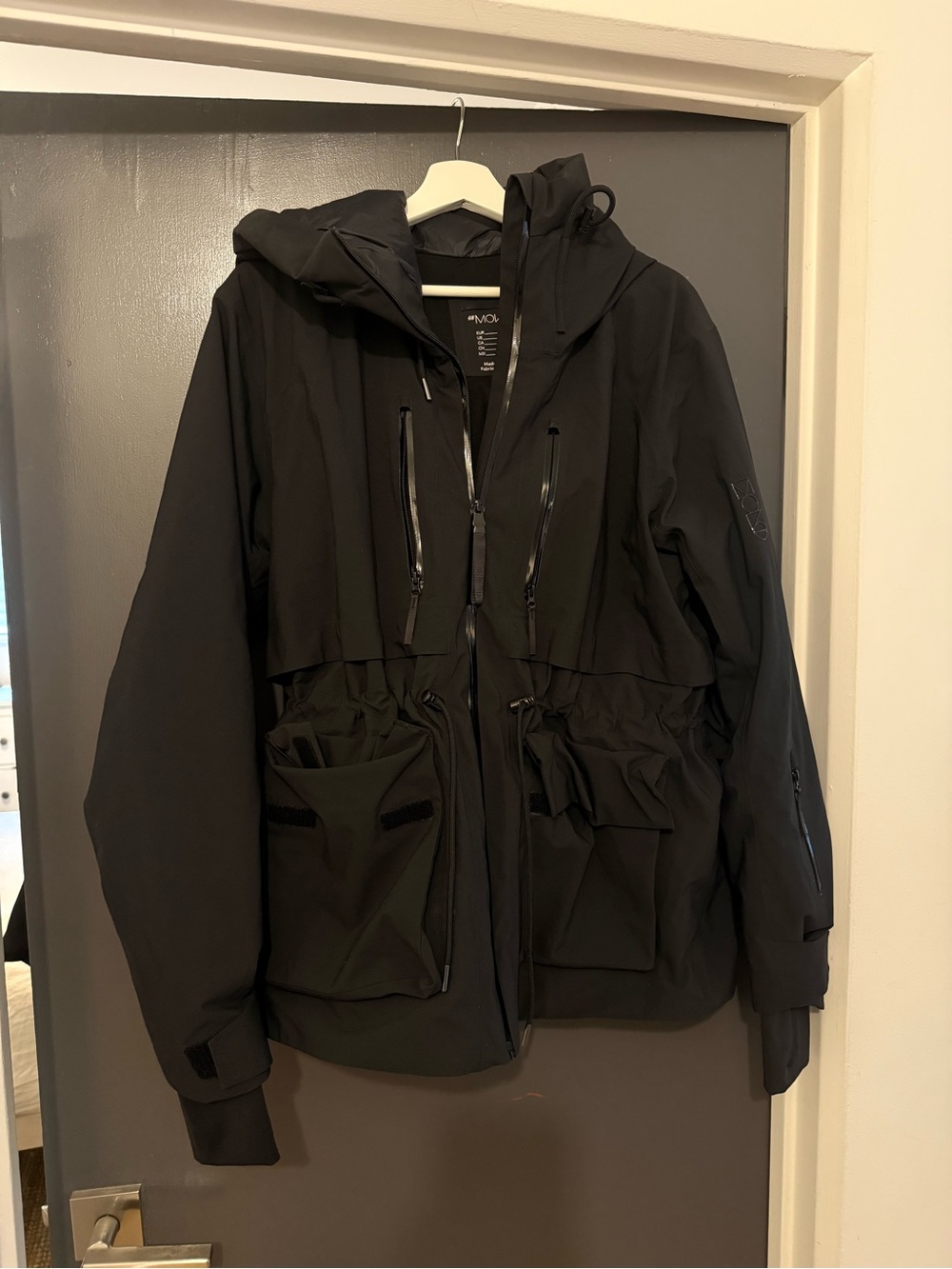 H&M Move ThermoMove Black Insulated Ski Jacket